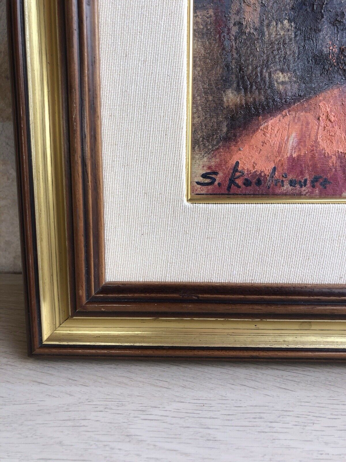 Quadro -Figura Di Donna- dipinto a olio