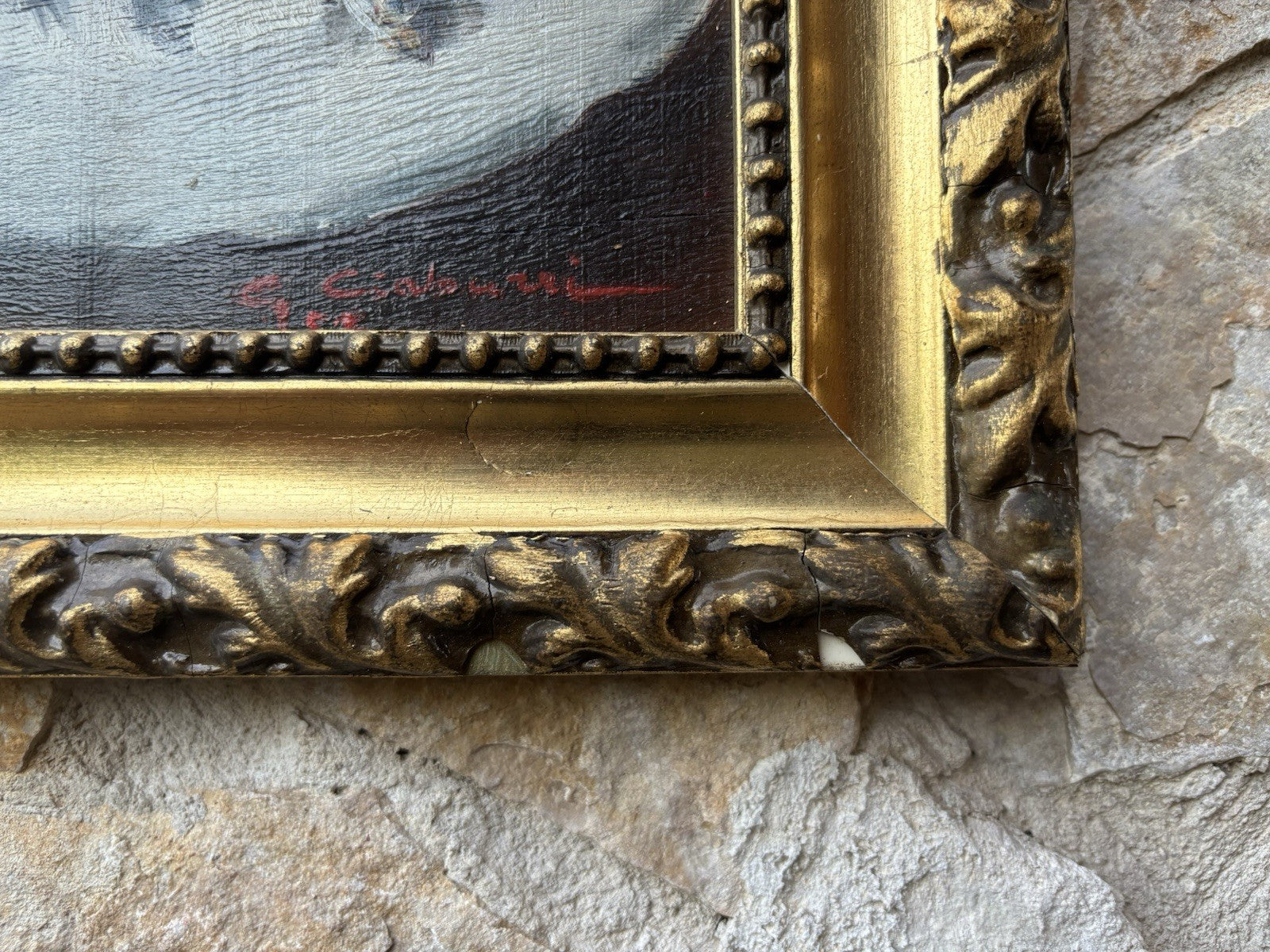 Quadro -Natura Morta- dipinto a olio su tavoletta