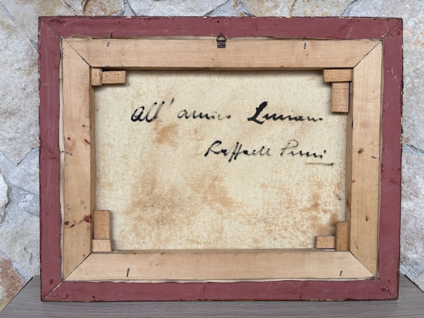 Quadro -Natura Morta- Raffaele Pucci dipinto a olio su tela