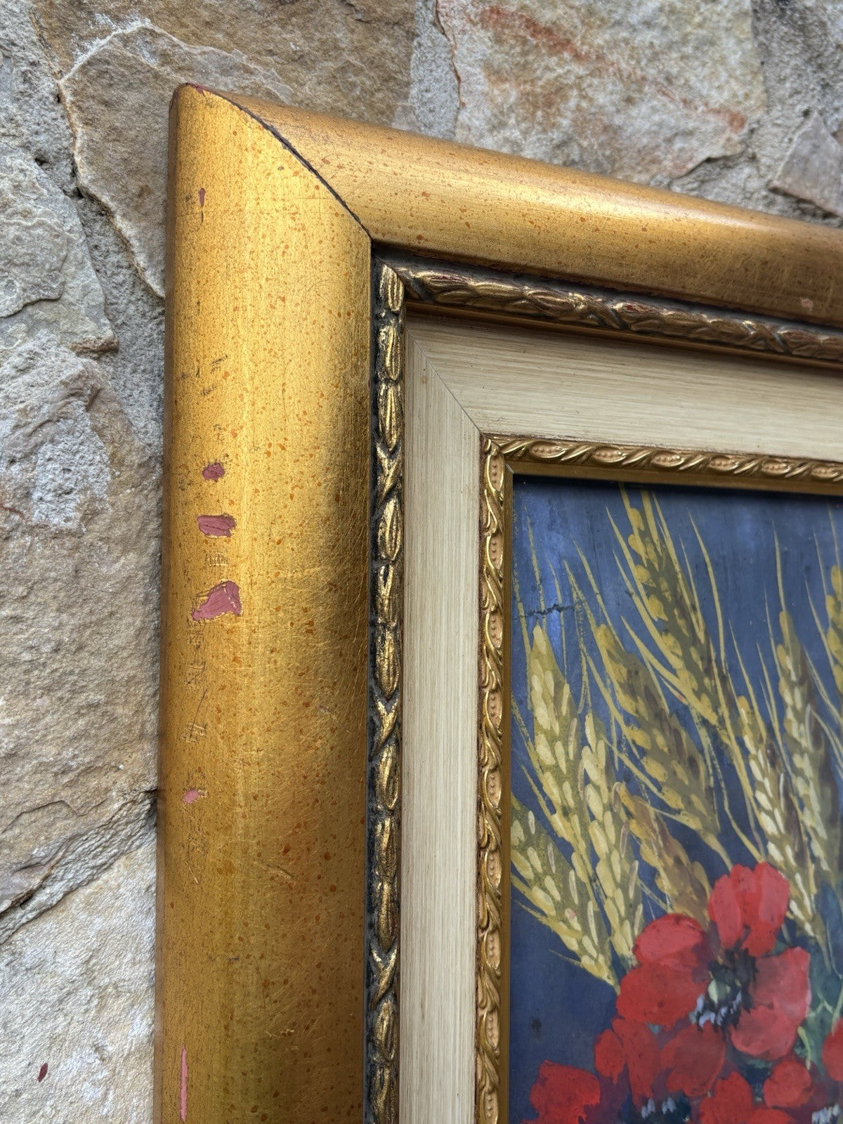 Quadro -Fiori- Federico De Curtis dipinto a tecnica mista