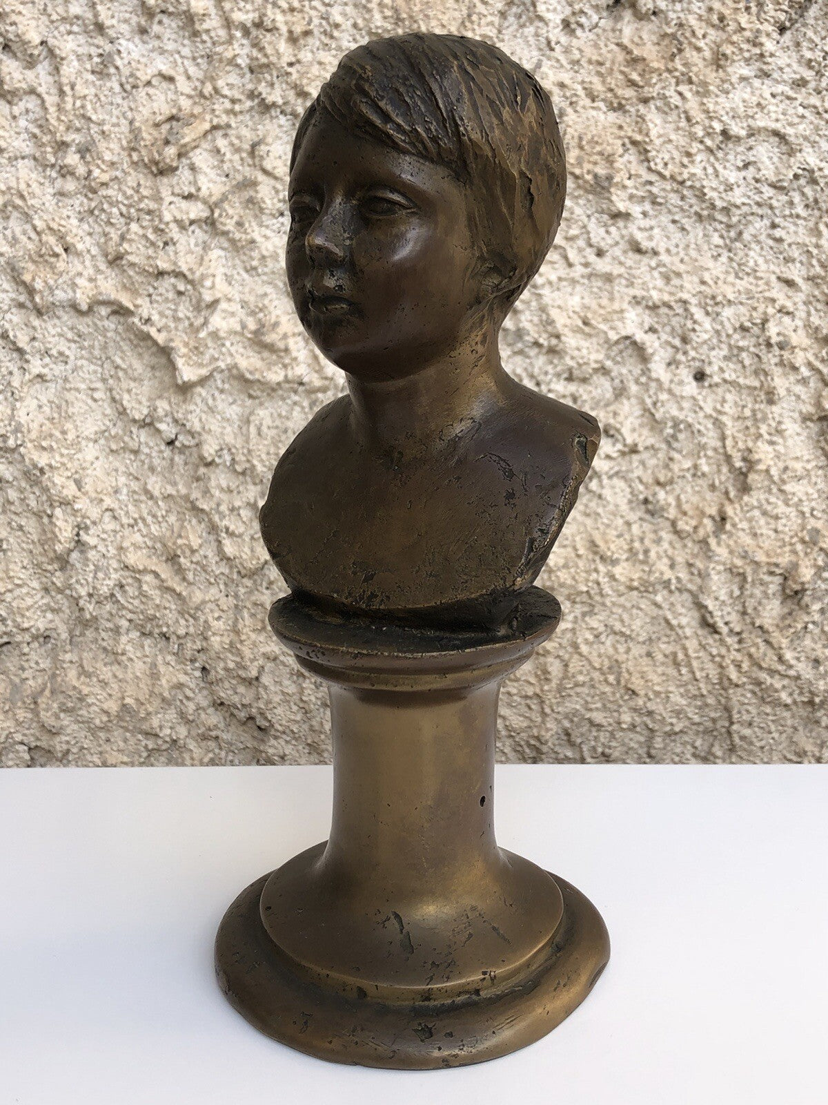 Scultura vintage in bronzo -A. Di Lucca 1/26