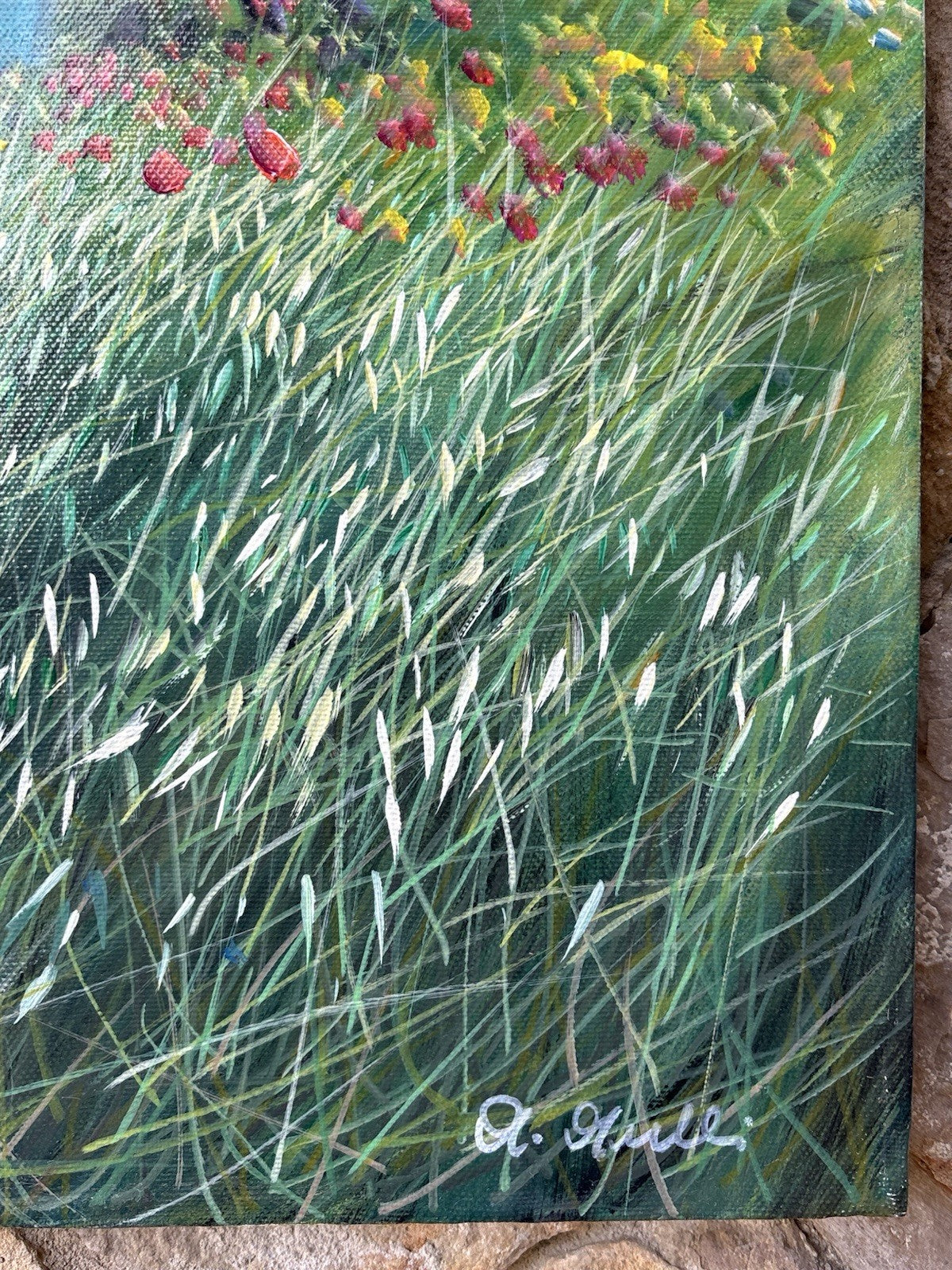 Quadro -Paesaggio- Antonio Anelli- dipinto a olio su tela