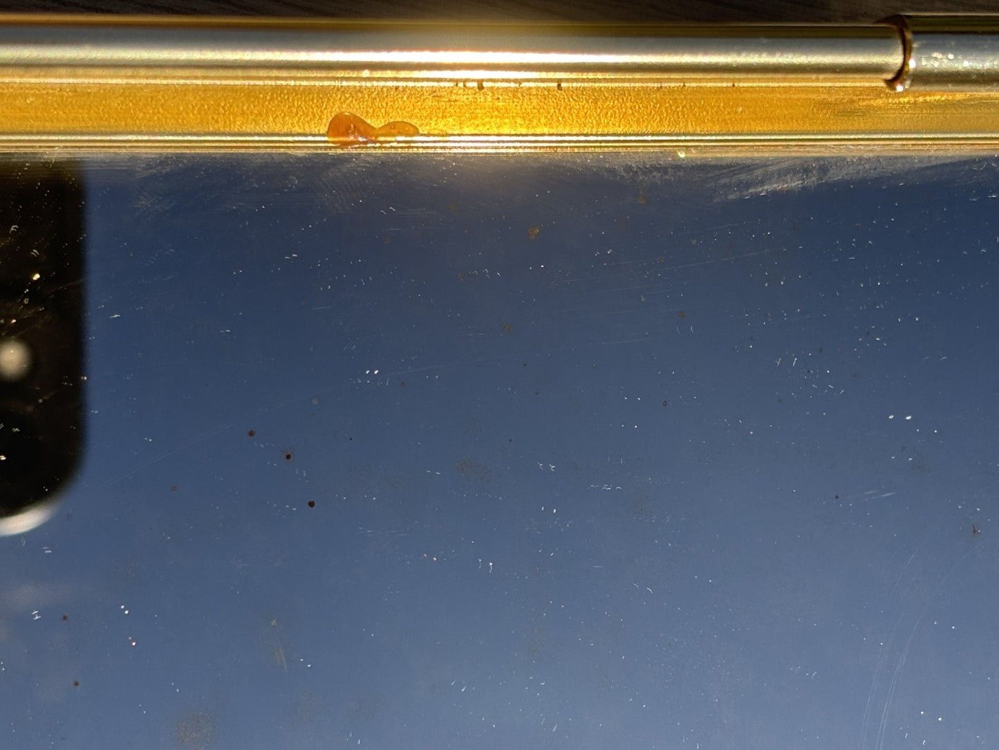 Vassoio Vintage Anni ‘60 MB Made In Italy In Metallo Con Specchio