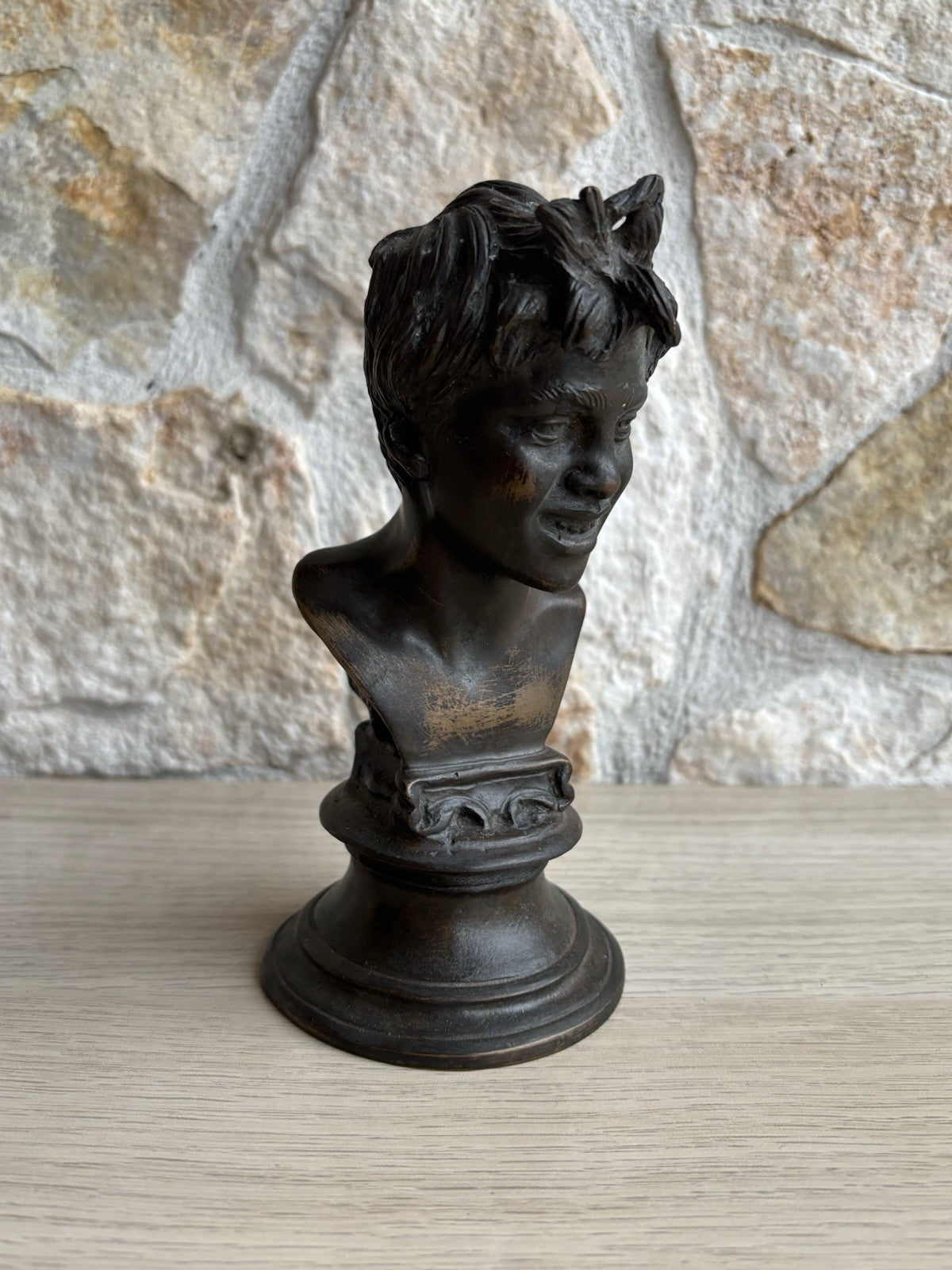 Scultura Vintage In Bronzo, Scugnizzo, V.Gemito