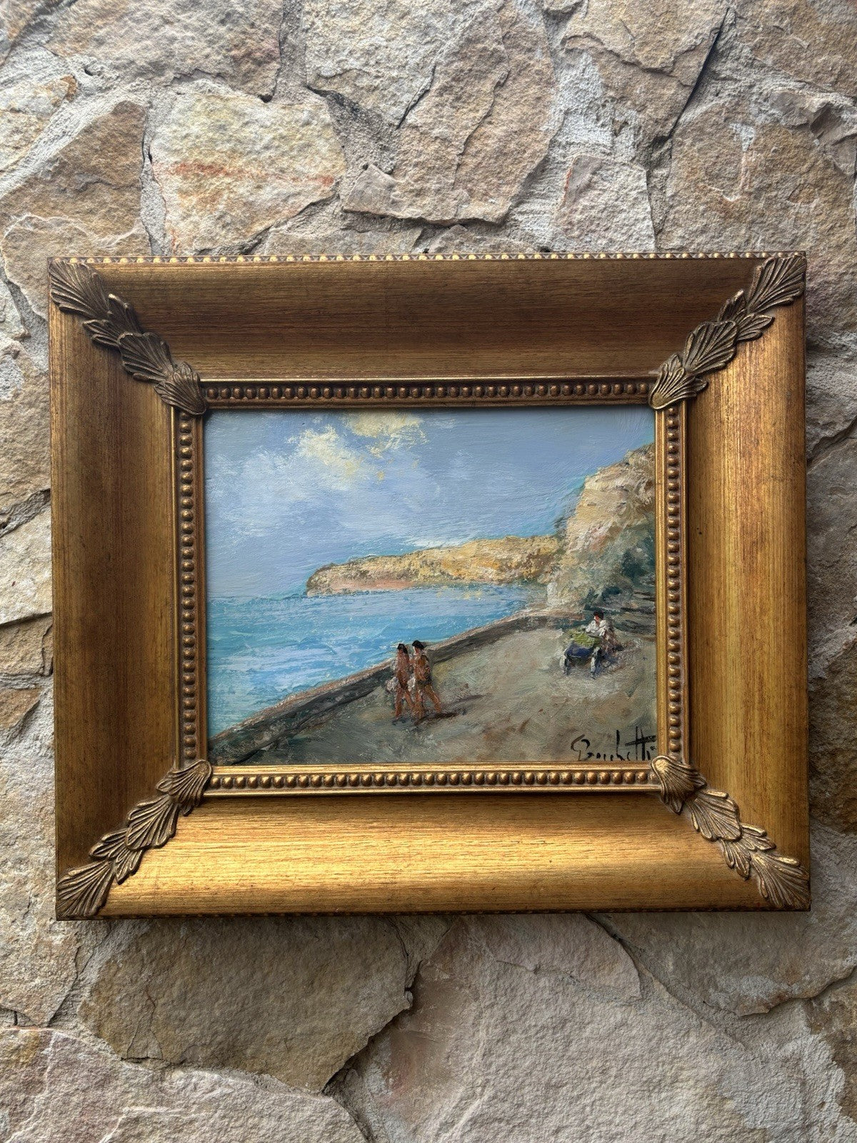 Quadro -Sant’Angelo Ischia- Gaetano Bocchetti dipinto a olio