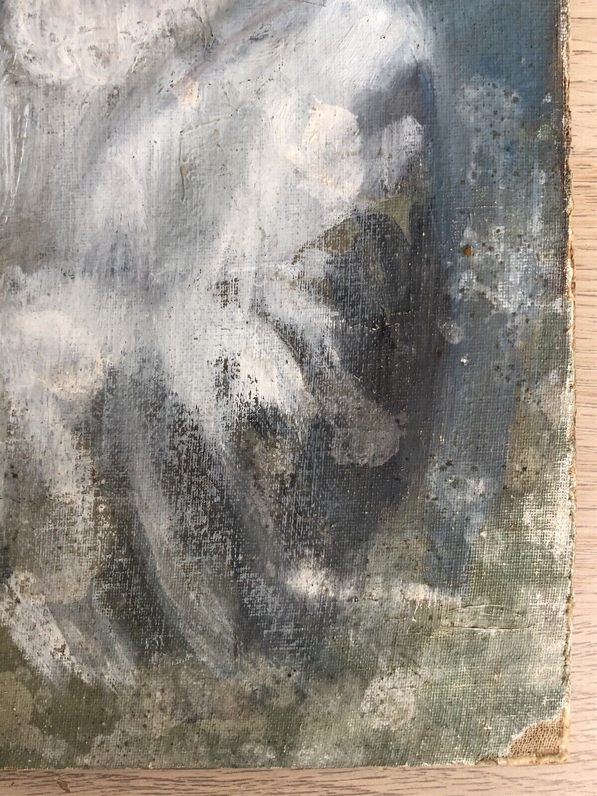Quadro antico -Santo- dipinto a olio