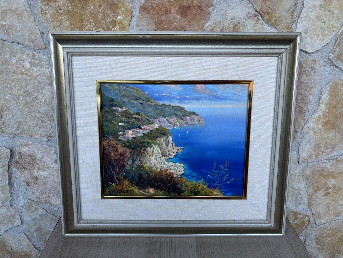Quadro -Coste Nostrane- dipinto a olio su tela