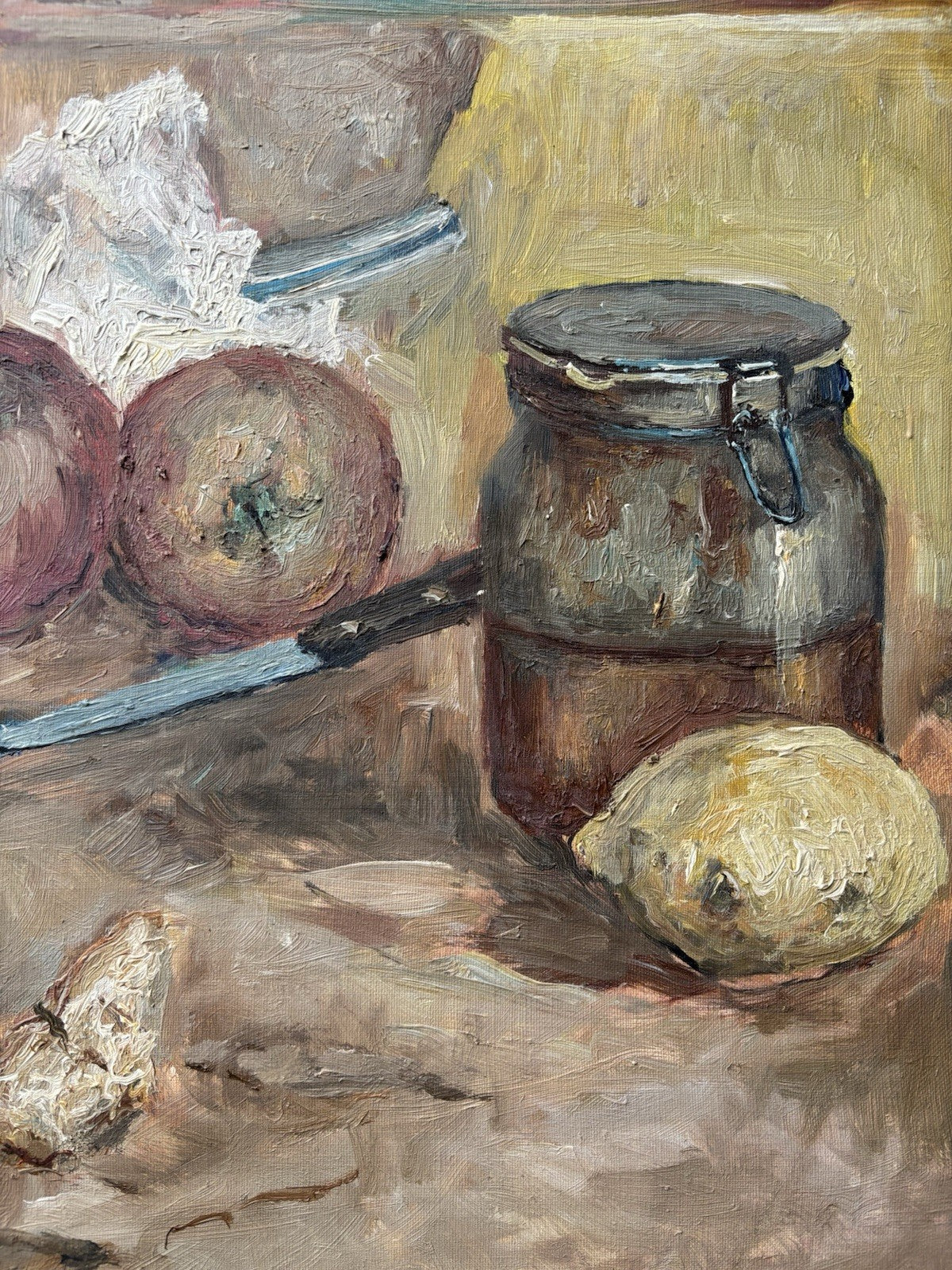 Quadro -Natura Morta- dipinto a olio su tela