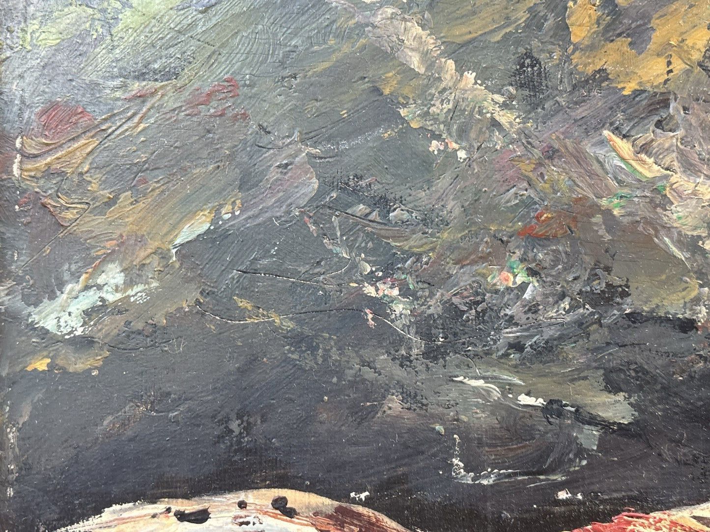 Quadro -Scorfano Rosso- Guido Casciaro dipinto a olio