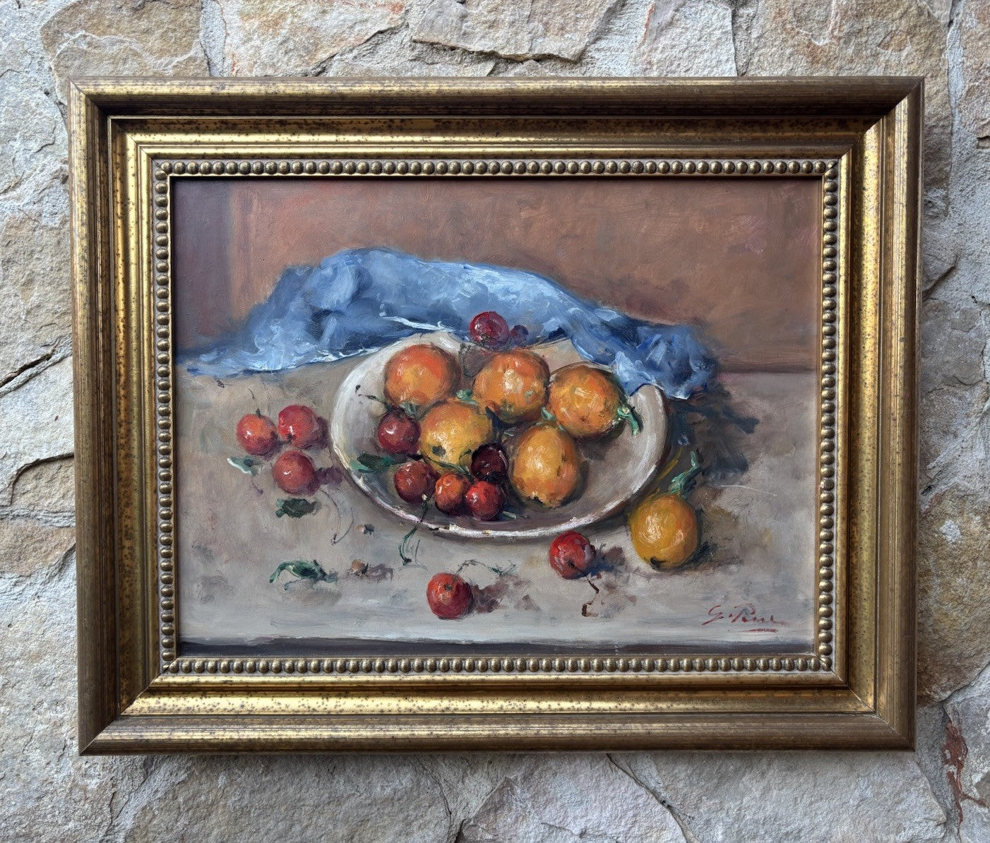 Quadro -Natura Morta- Giovanni Pane dipinto a olio