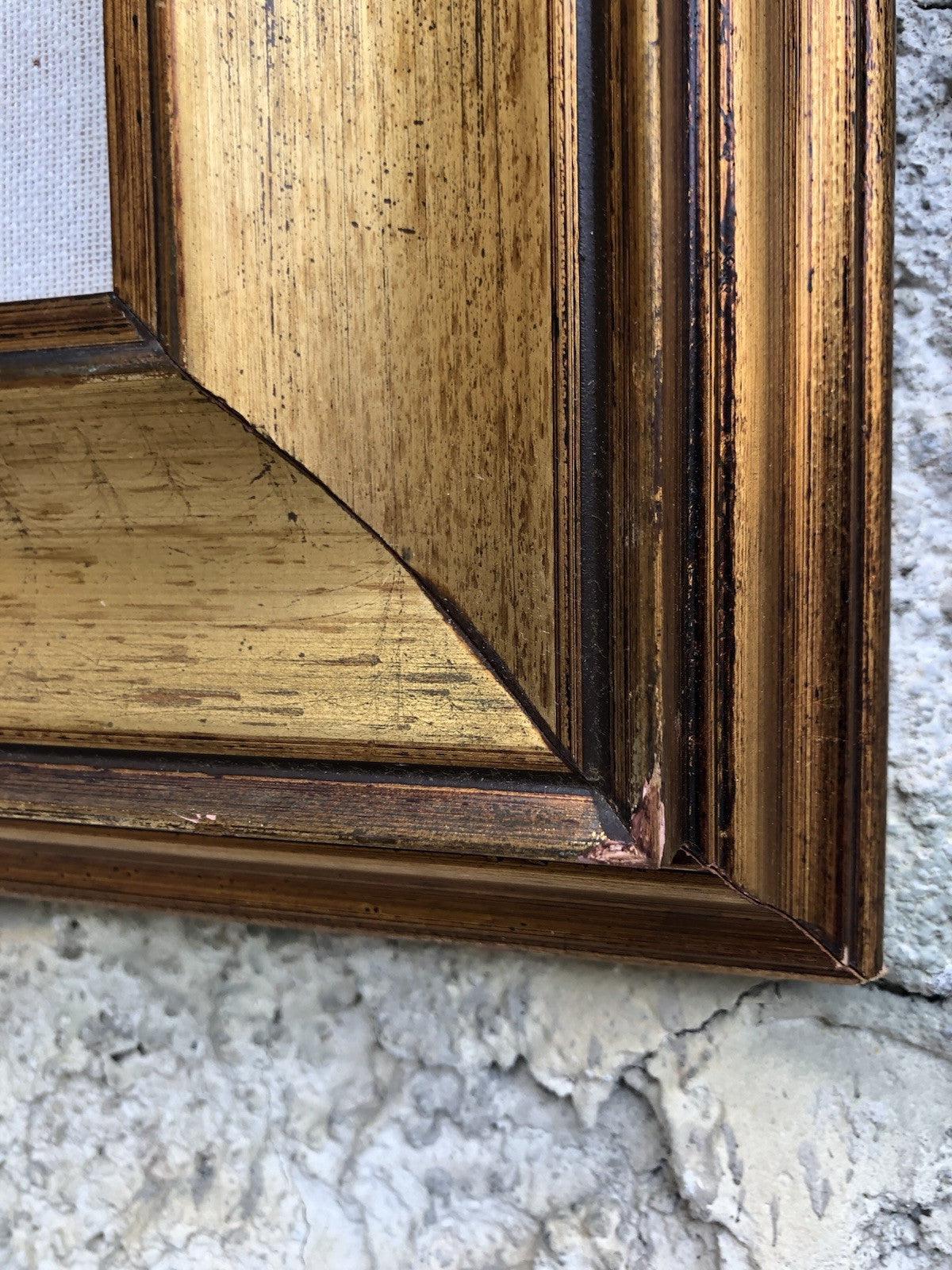 Quadro -Marina Con Barche- dipinto a olio su tela