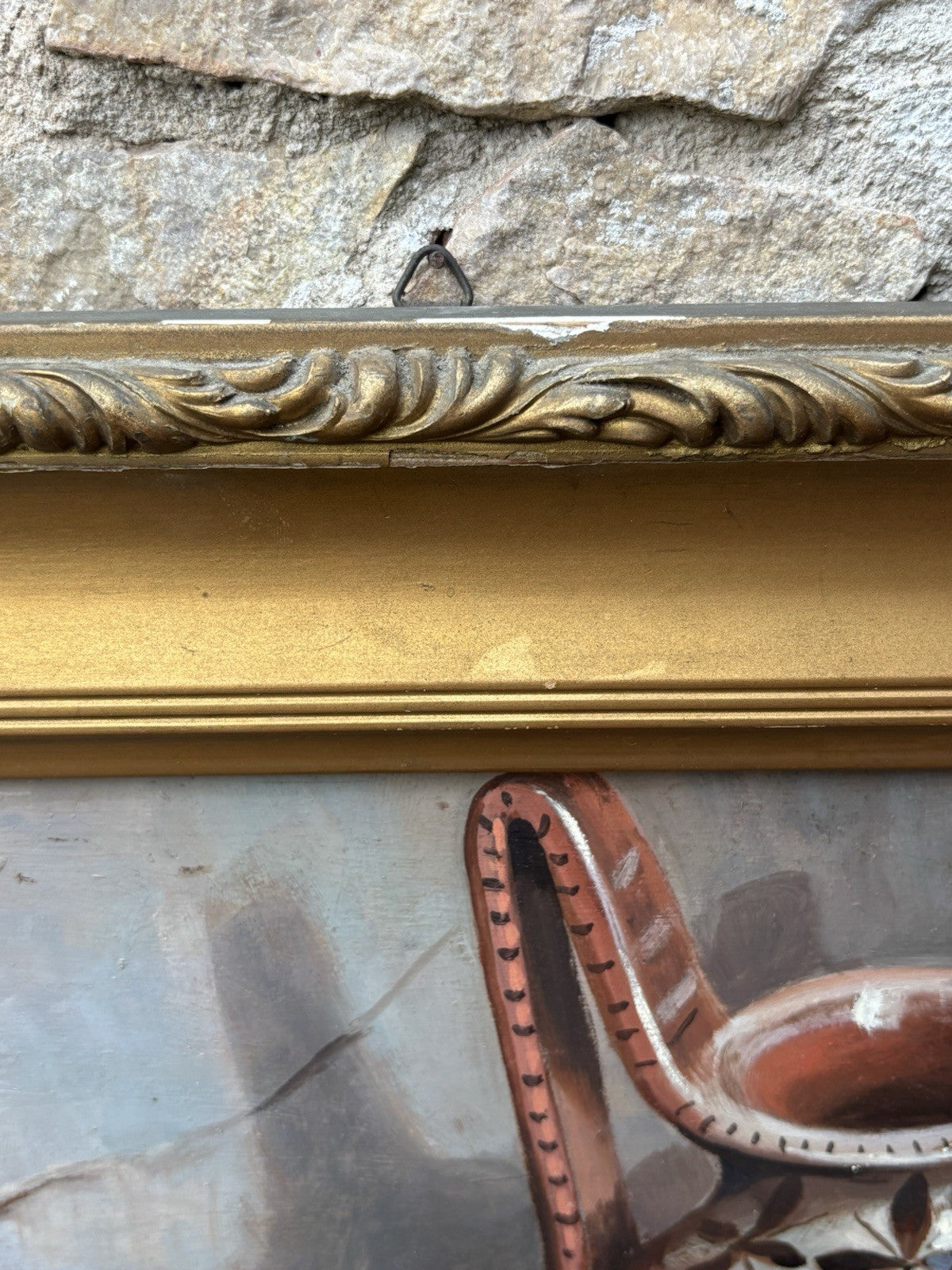 Quadro antico -Natura Morta- dipinto a olio su tavoletta