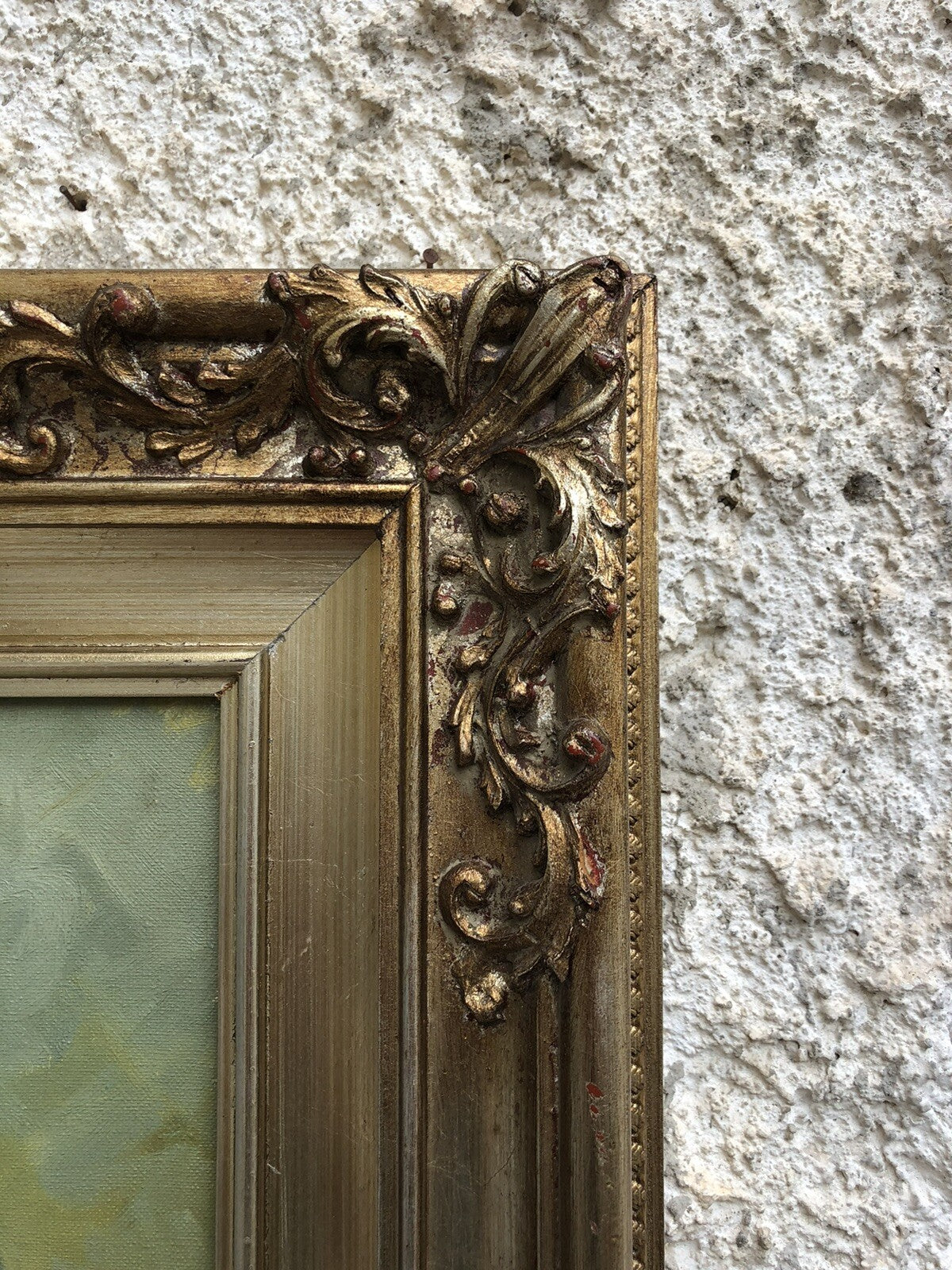 Quadro vintage -Fanciullo Con Cappello- dipinto a olio su tela