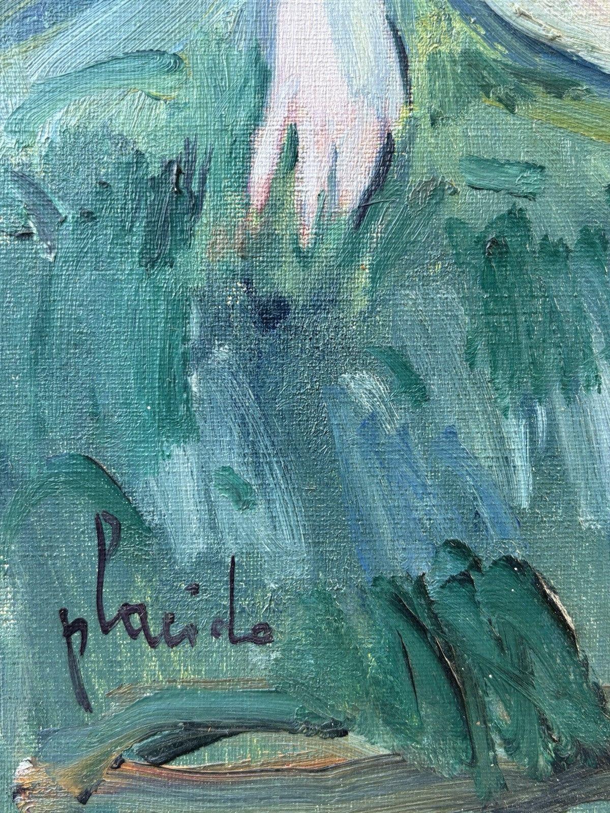 Quadro -Nudo Artistico- Errico Placido dipinto a olio su tela