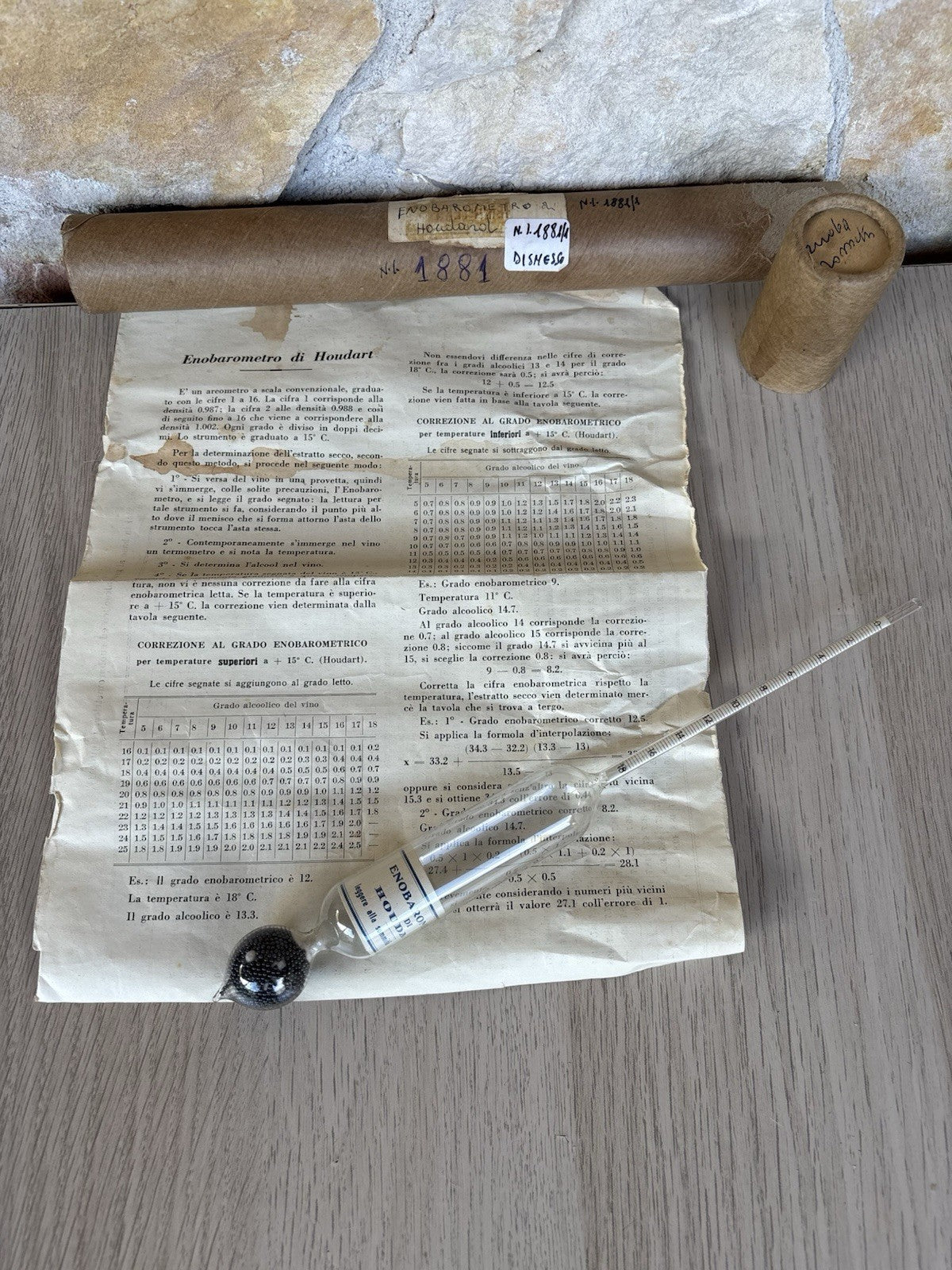 Antichi Termometri/ Misuratori Di Temperatura/ Liquidi