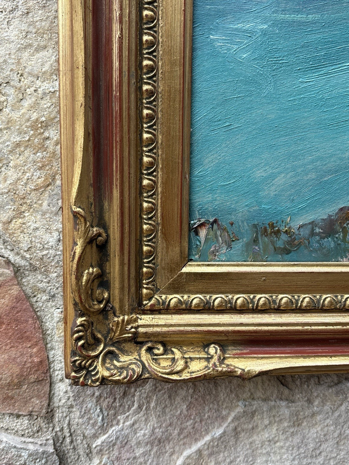 Quadro -Costiera- Antonio Gravina- dipinto a olio