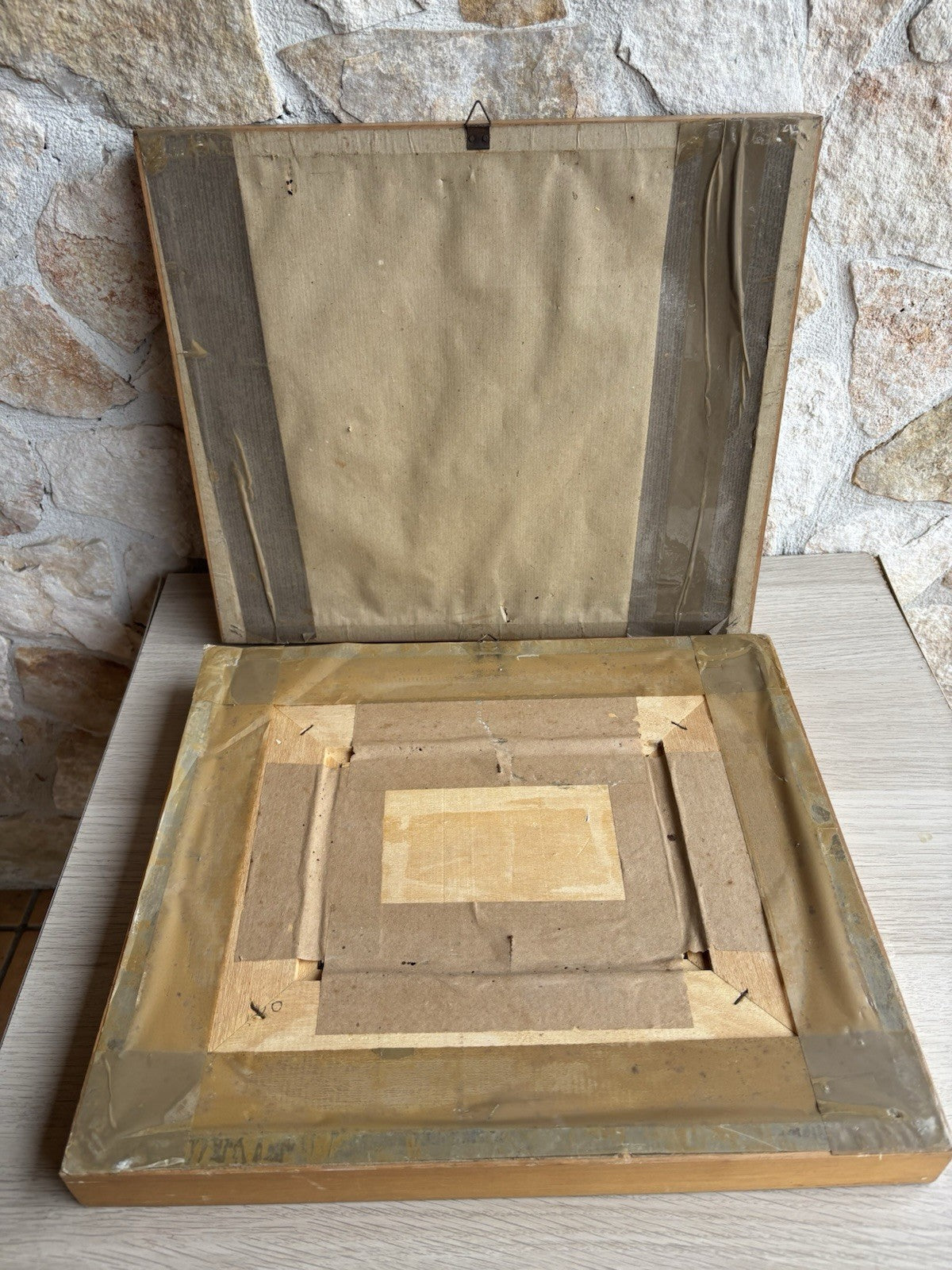 Coppia di quadri -Marine- Mario Sangiovanni tecnica mista su carta