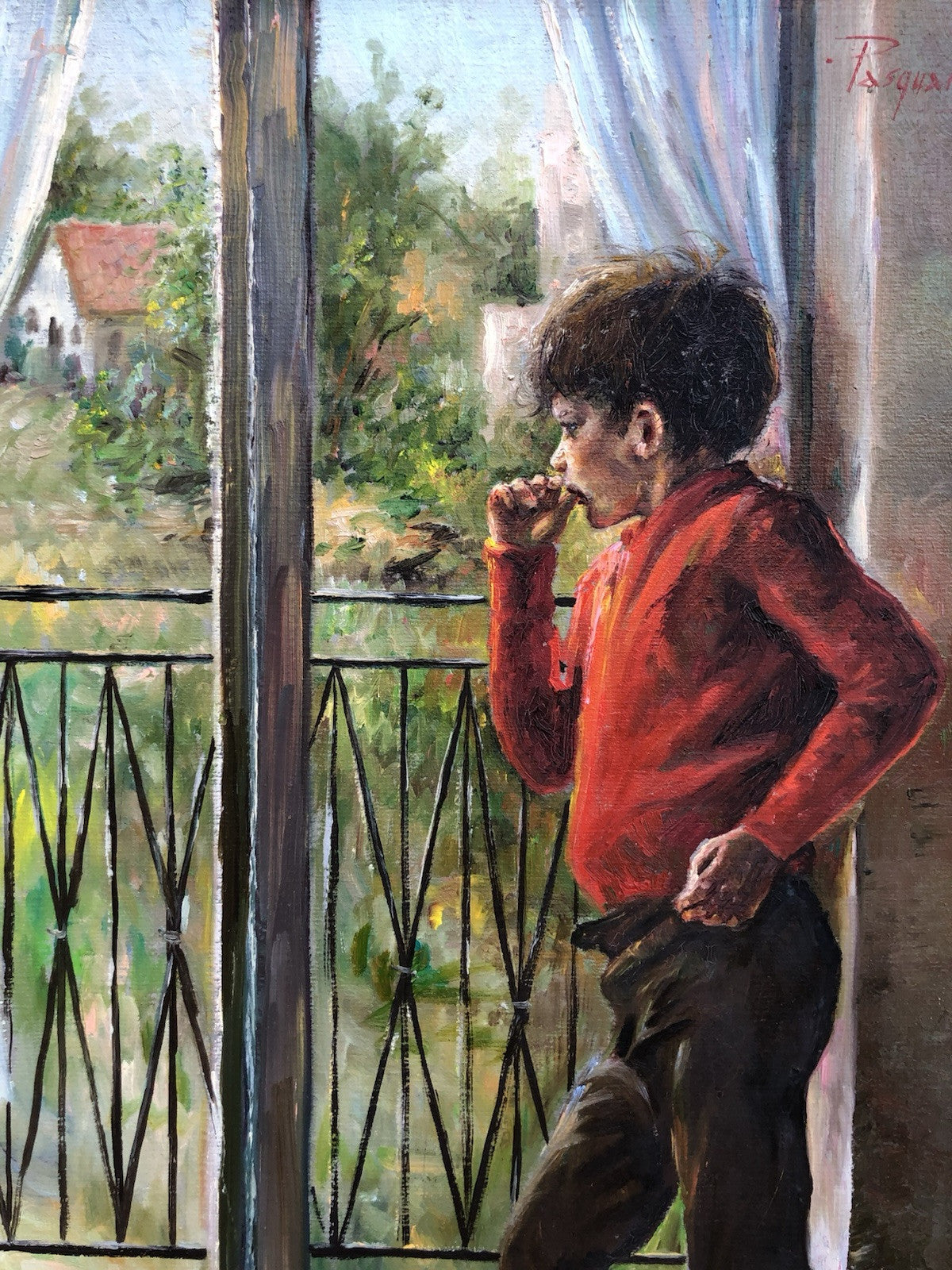 Quadro -Sogni Di Libertà- dipinto a olio su tela