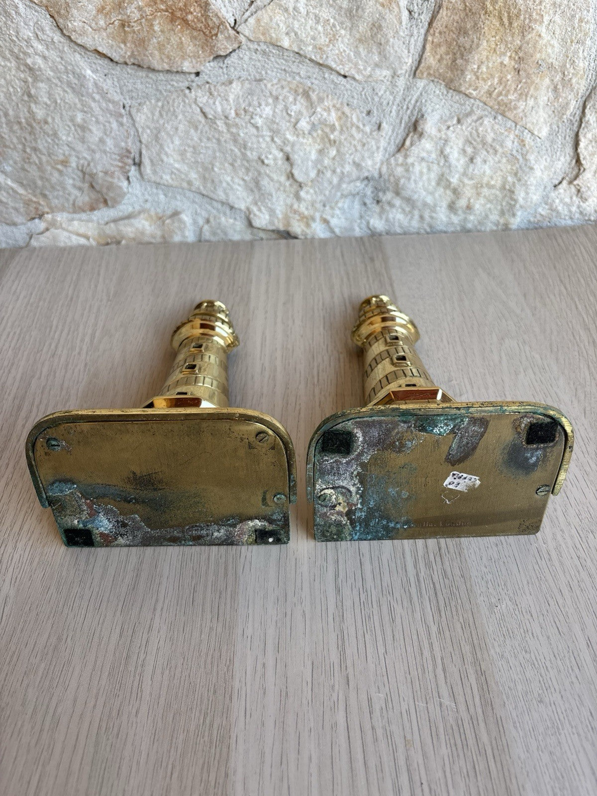 Fermalibri Vintage In Ottone