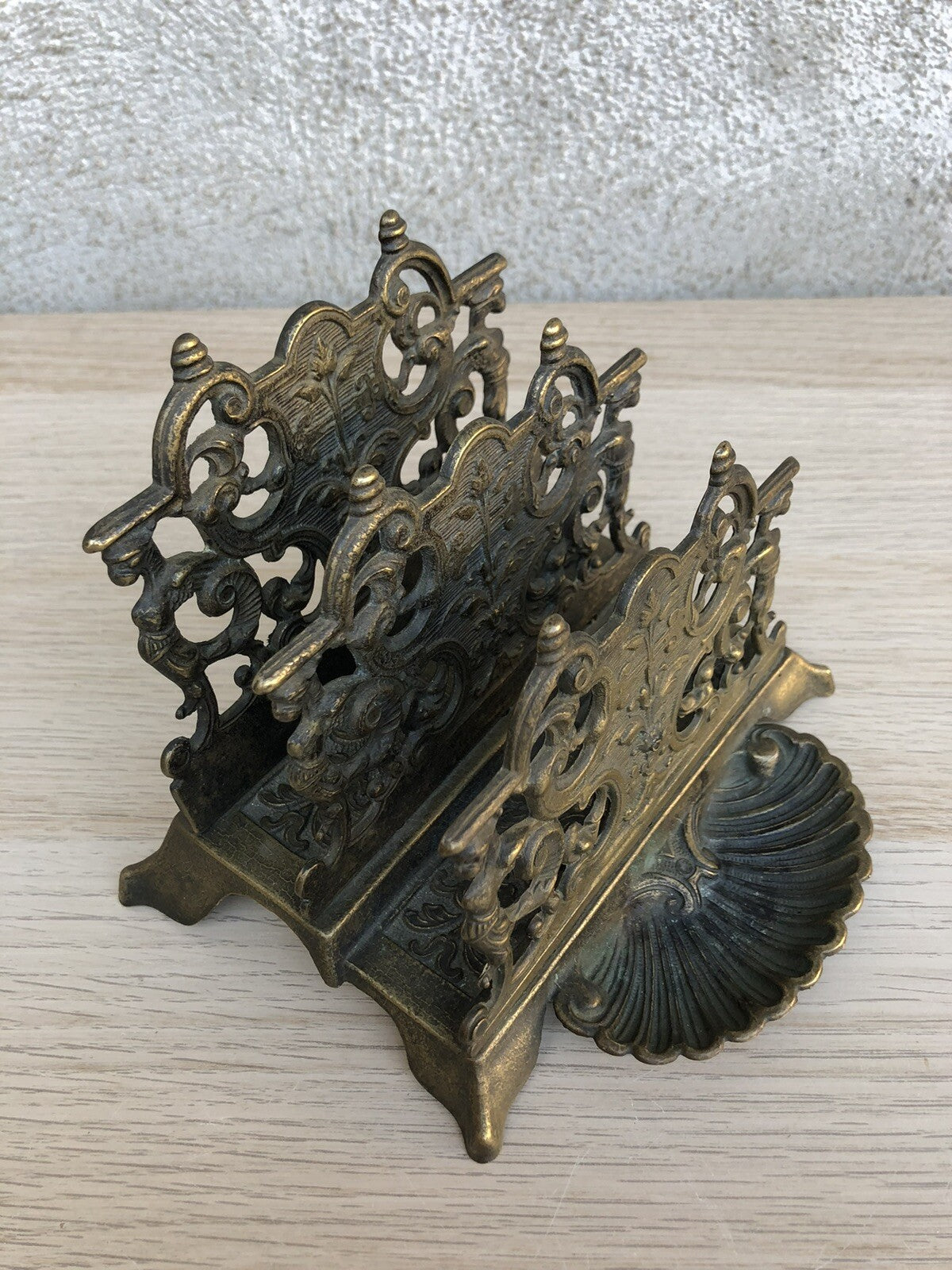 Portalettere Vintage In Ottone