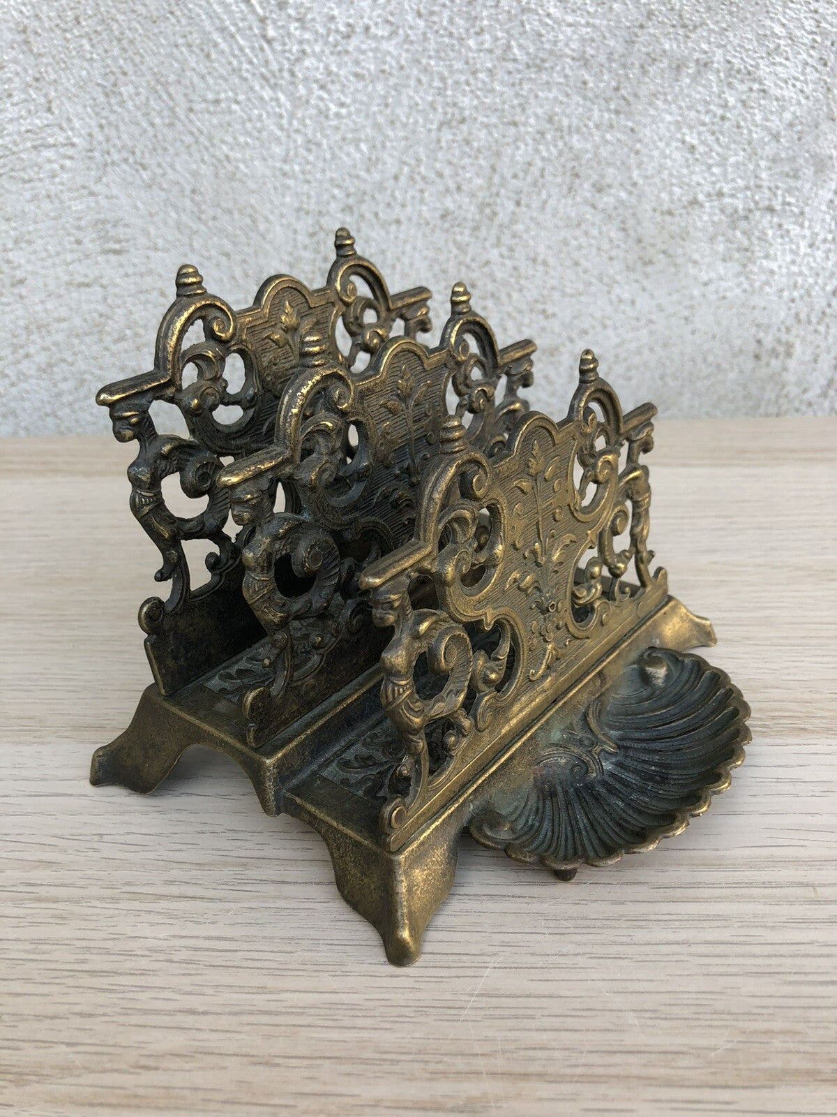 Portalettere Vintage In Ottone