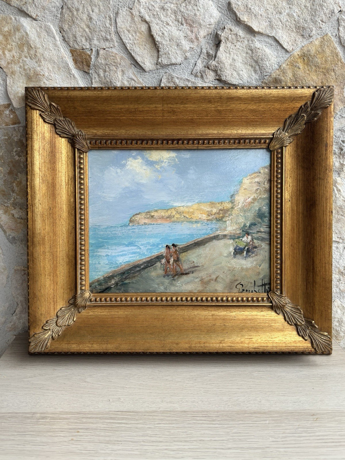 Quadro -Sant’Angelo Ischia- Gaetano Bocchetti dipinto a olio