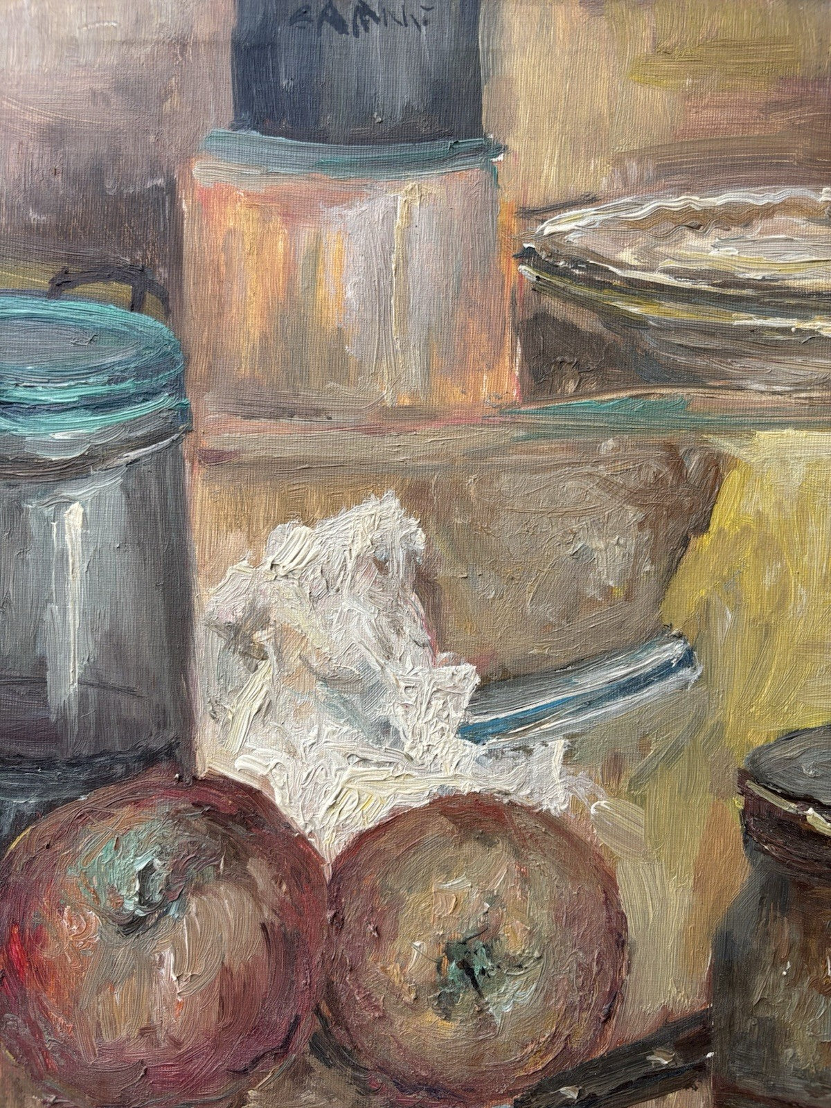 Quadro -Natura Morta- dipinto a olio su tela