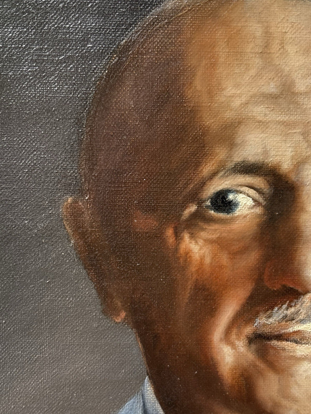 Quadro -Ritratto- dipinto a olio su tela