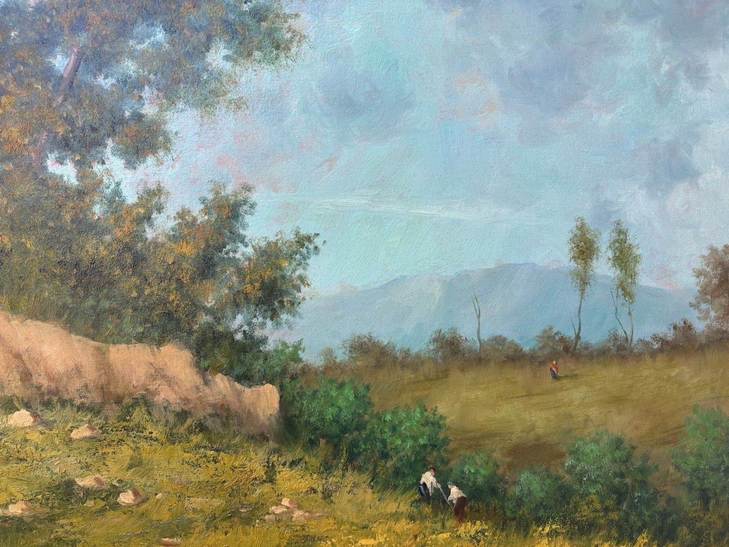 Quadro -Paesaggio- Vincenzo Rolfi dipinto a olio su tela