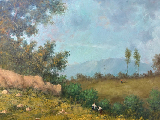 Quadro -Paesaggio- Vincenzo Rolfi dipinto a olio su tela