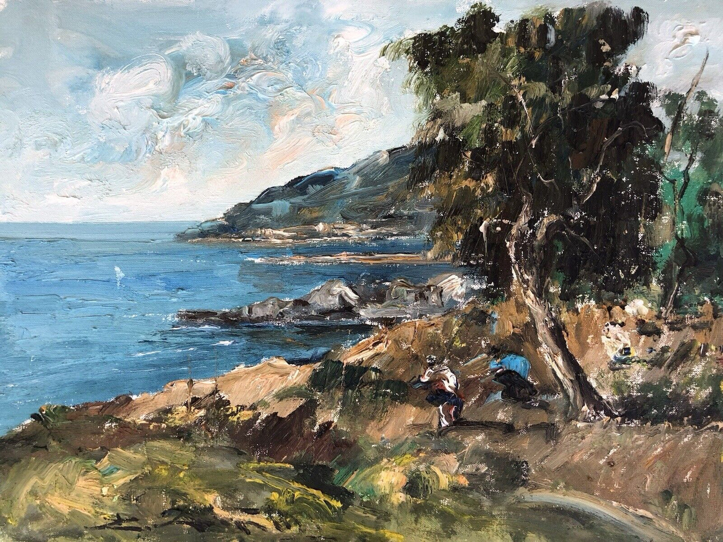 Quadro -Paesaggio Panoramico- dipinto a olio