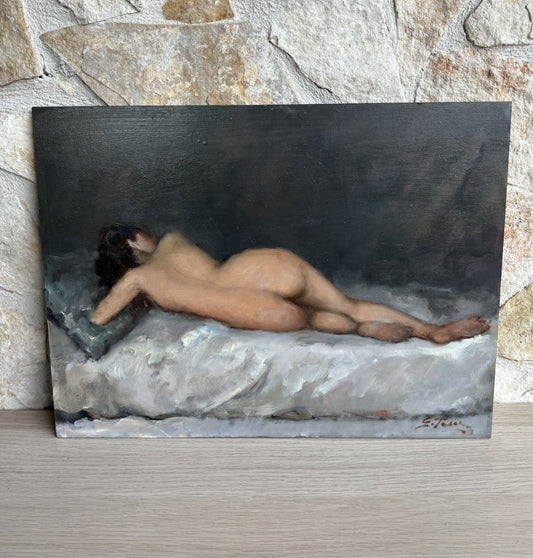 Quadro -Nudo Di Donna- Giovanni Pane dipinto a olio