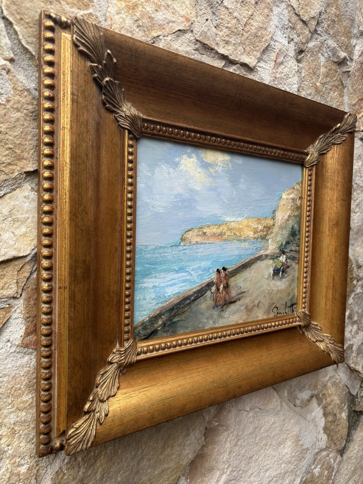 Quadro -Sant’Angelo Ischia- Gaetano Bocchetti dipinto a olio