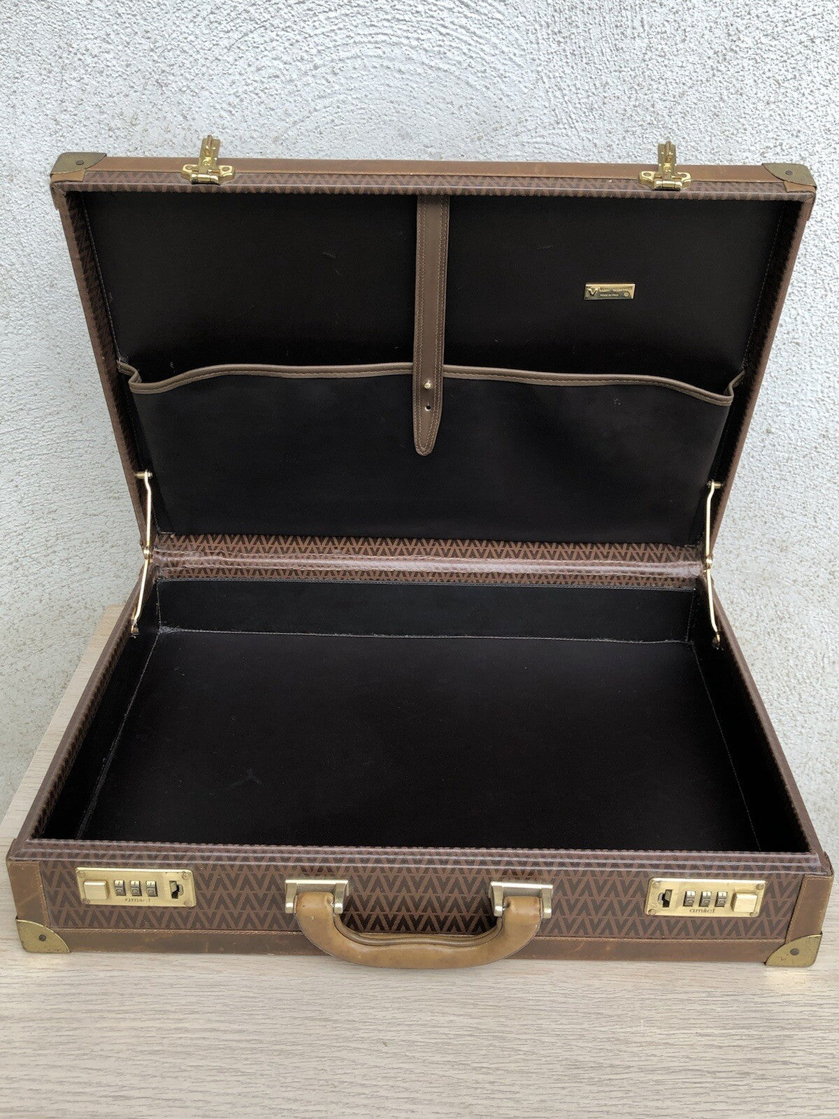 Valigia Valigetta Vintage Mario Valentino 24 Ore Made In Italy