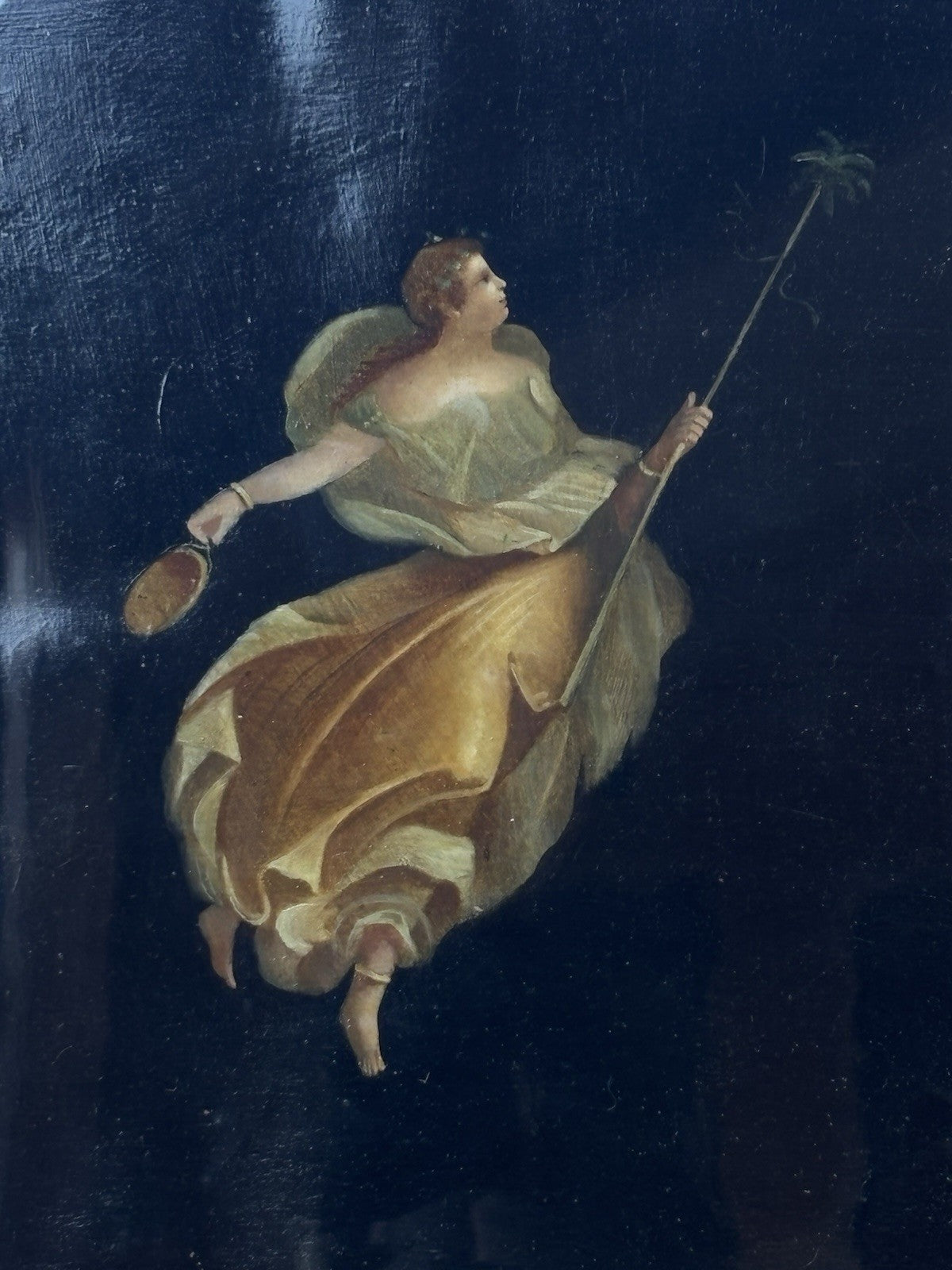 Quadro antico -Figura- dipinto a olio