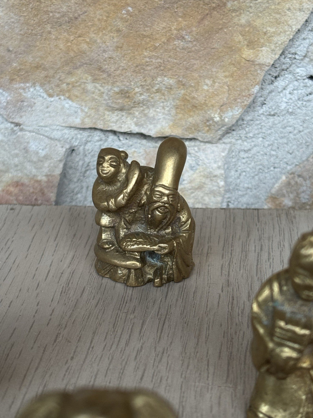 Sculture In Miniatura “ Divinità E Buddha” In Ottone