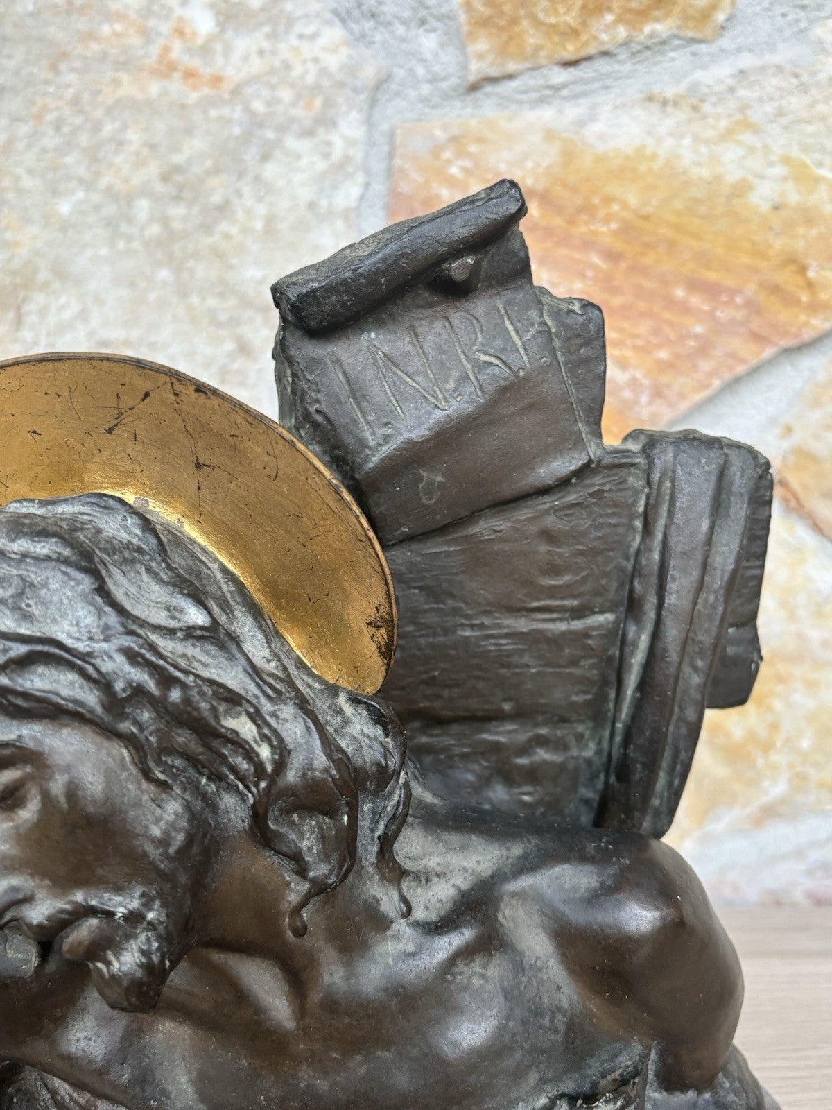 Antica Scultura In Bronzo Guido Cacciapuoti Datata 1923