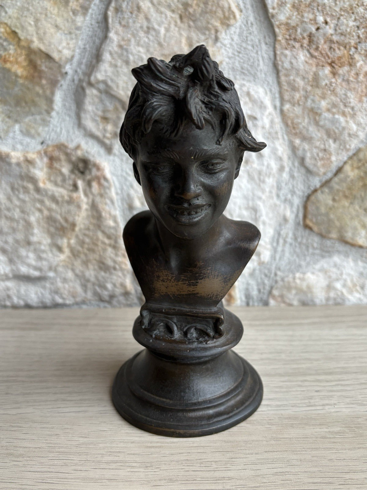 Scultura Vintage In Bronzo, Scugnizzo, V.Gemito