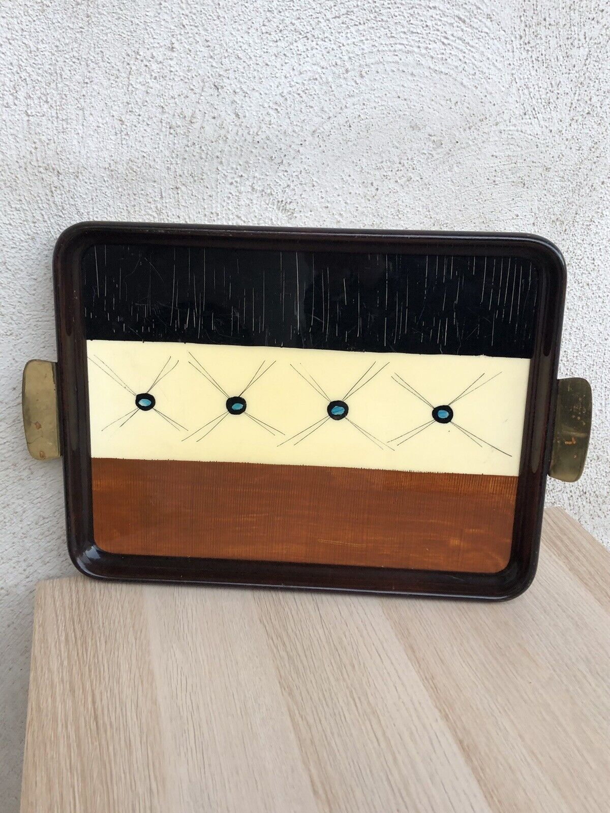 Vassoio art deco Fada asiago in legno