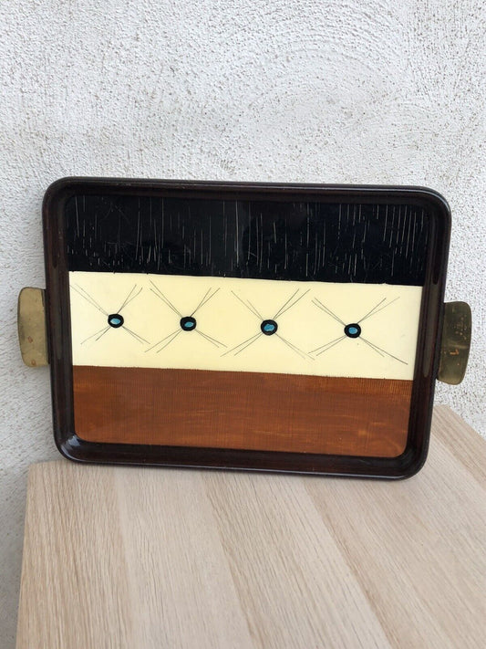 Vassoio art deco Fada asiago in legno