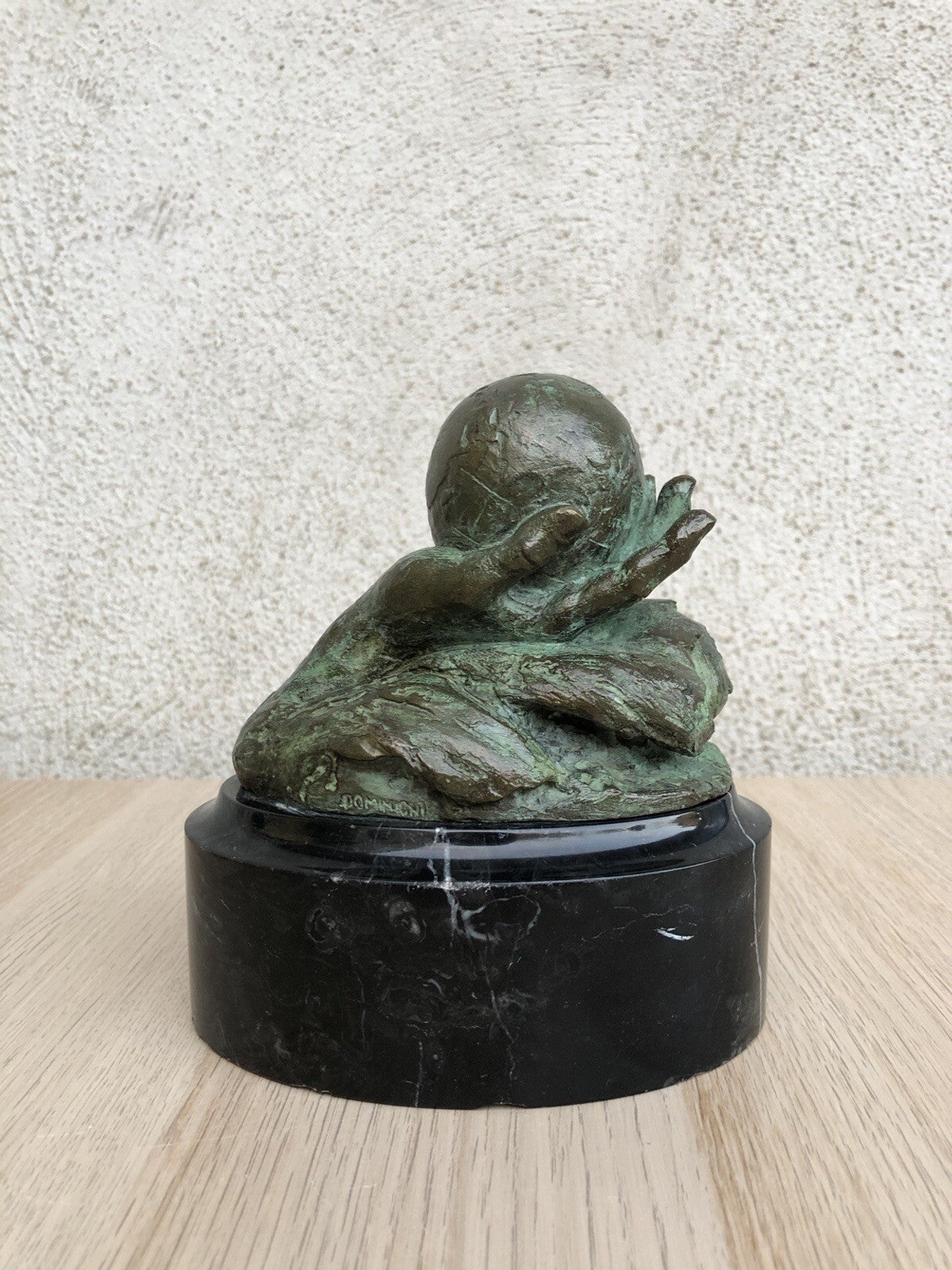 Scultura vintage Mara Dominioni in bronzo- Royal Caribbean International