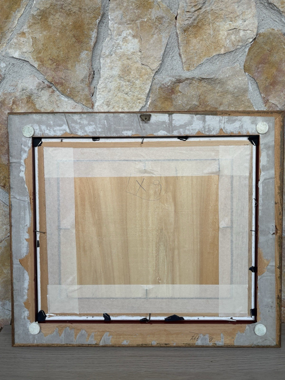 Quadro -Paesaggio Con Capre- Maria Izzo- dipinto a olio