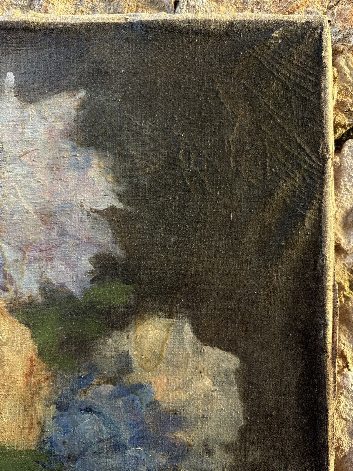 Quadro antico -Vaso Con Fiori- Giuseppe Alberto Cocco dipinto a olio su tela