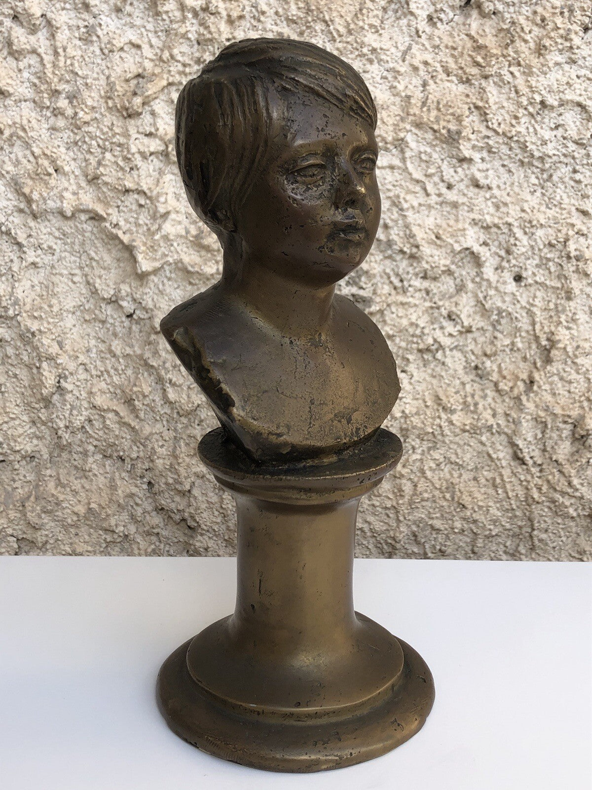 Scultura vintage in bronzo -A. Di Lucca 1/26
