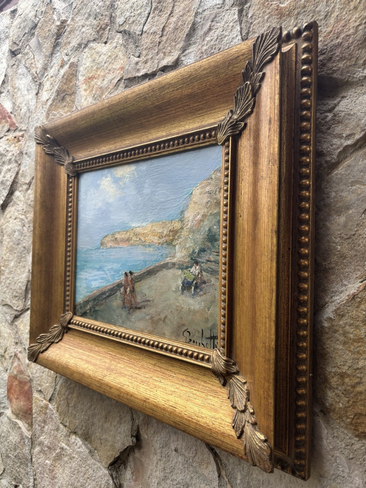 Quadro -Sant’Angelo Ischia- Gaetano Bocchetti dipinto a olio