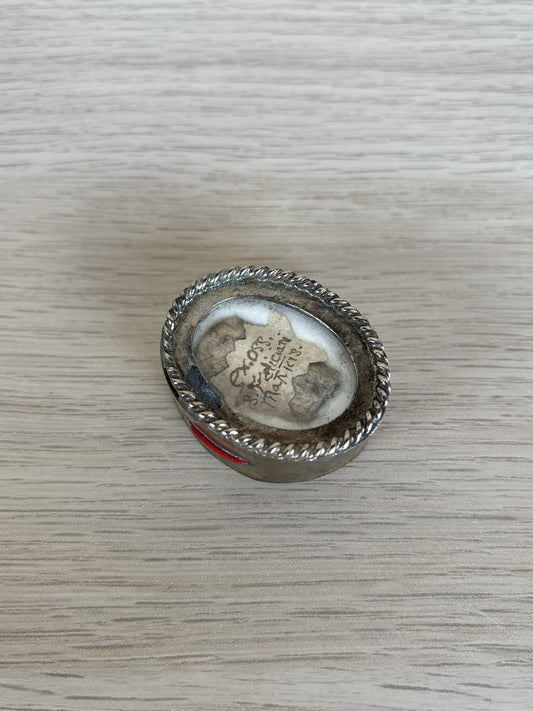 Reliquia Antica Con Sigillo Cera Lacca