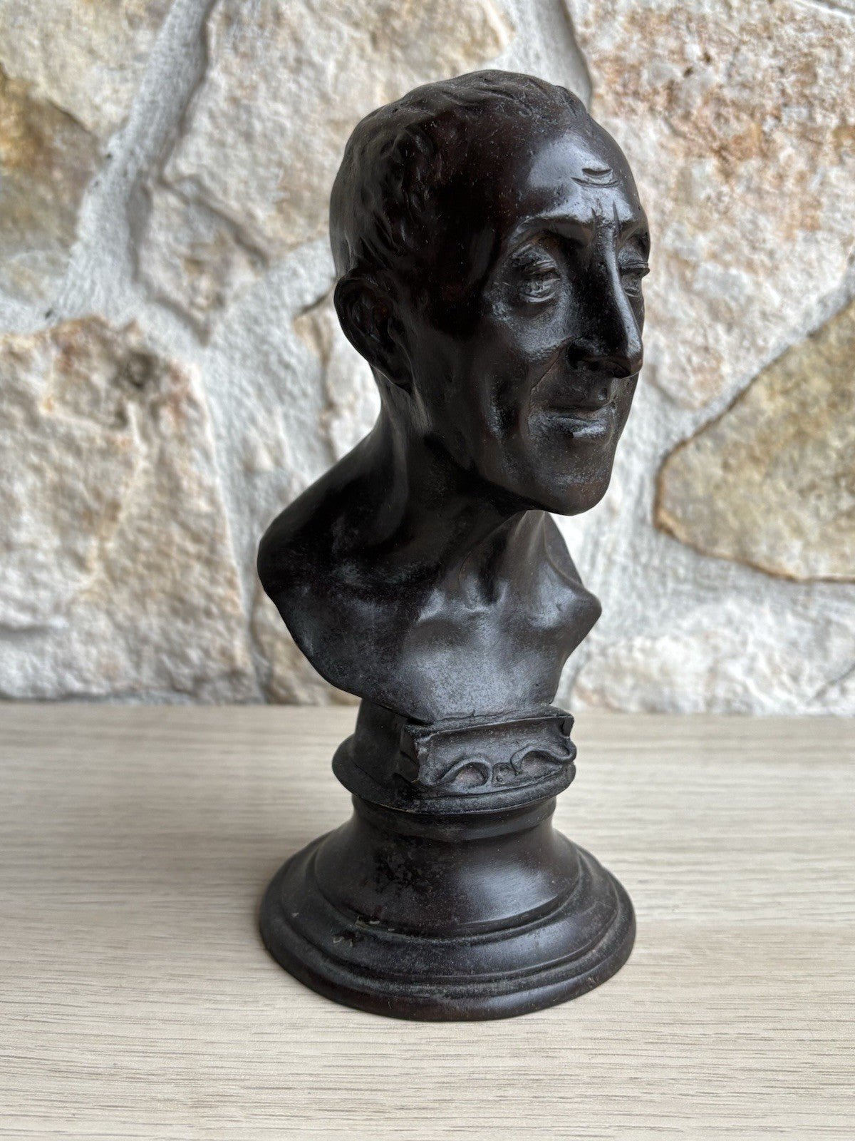 Scultura Vintage In Bronzo V.Gemito