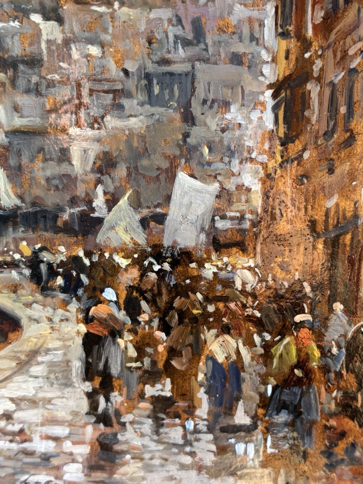 Quadro -Bacoli- Eniko Esposito dipinto a olio