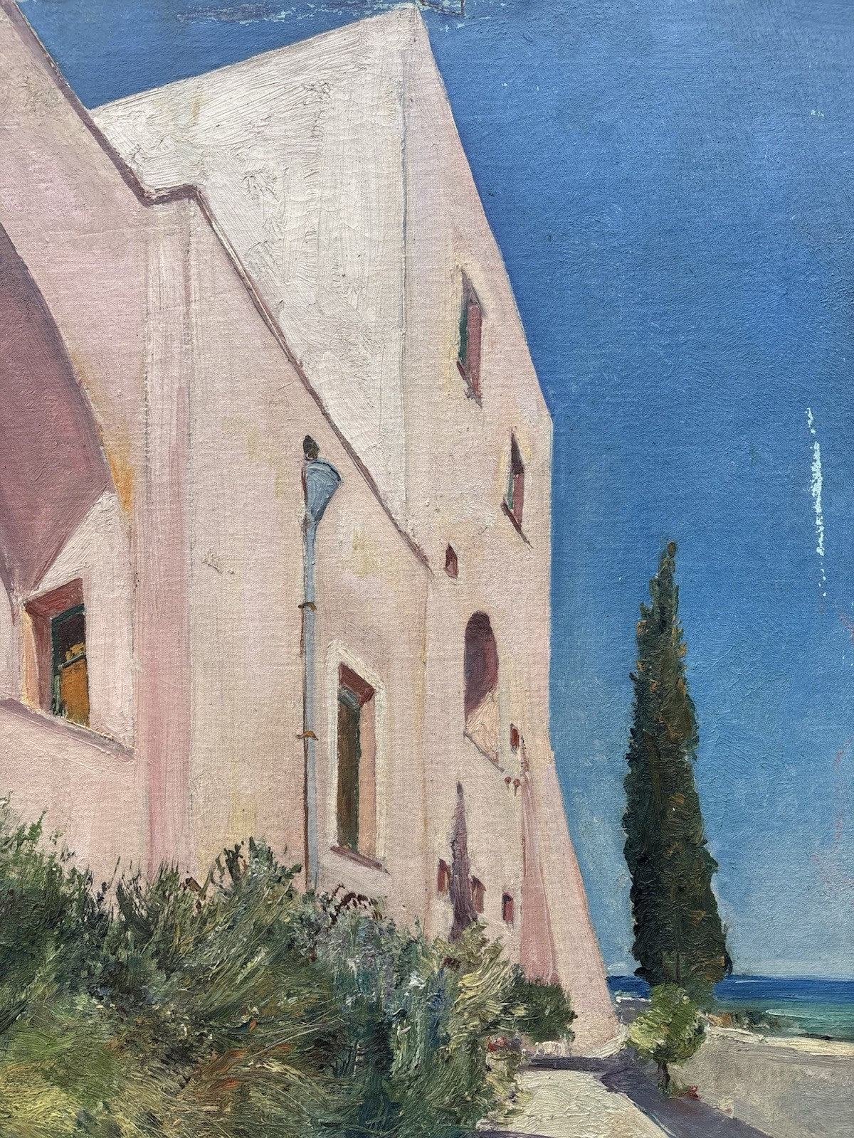 Quadro -Paesaggio- Guido Casciaro- dipinto a olio su tela