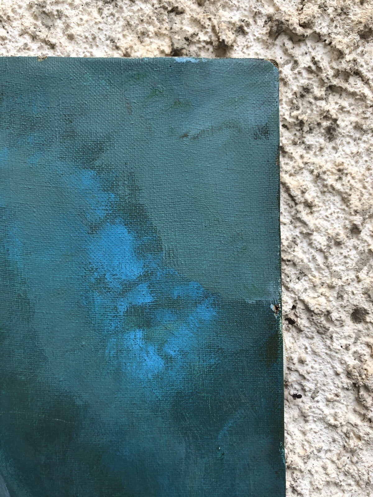 Quadro  -Figure- dipinto a olio su tela